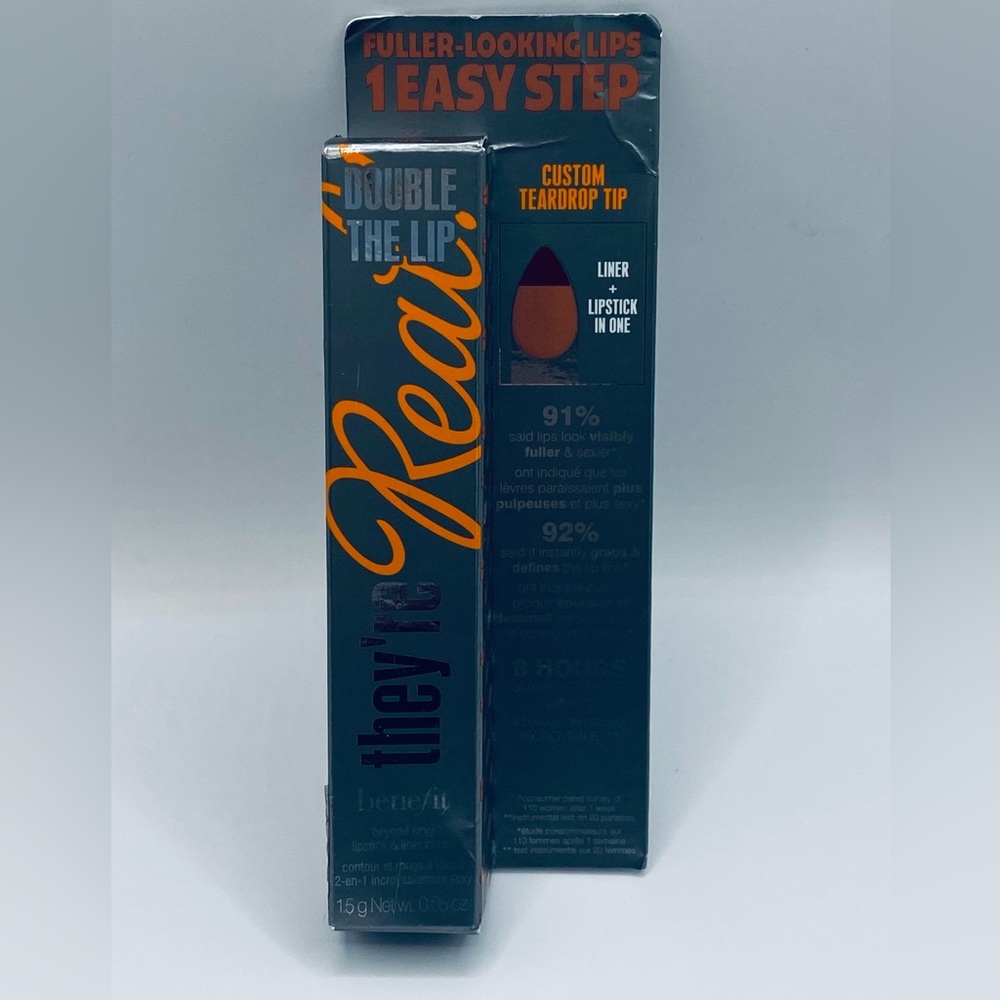 ⭐️2 for $24⭐️ or 1 @ listed price 
Benefit Lipstick and Liner Duo -